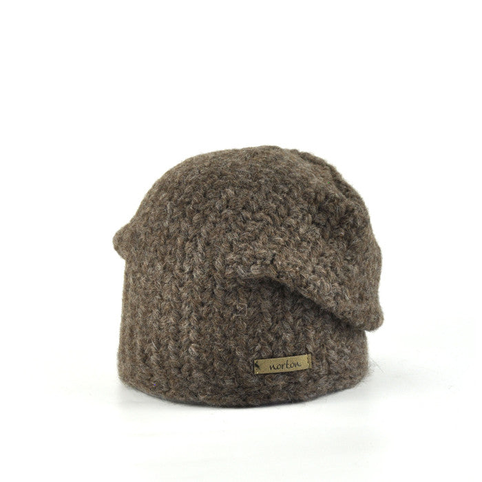 7333 - beanie in alpaca wool