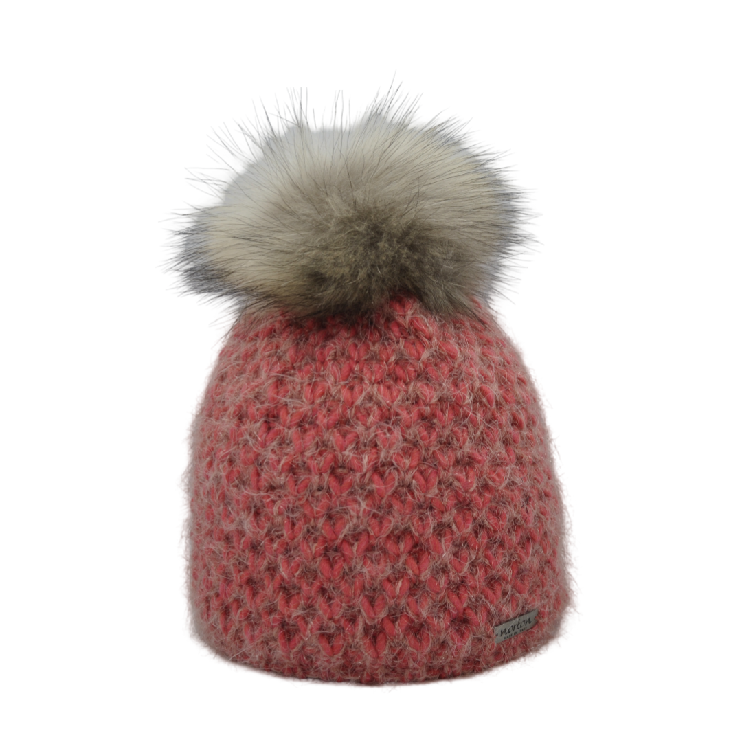 8819 - beanie with lurex and bobble