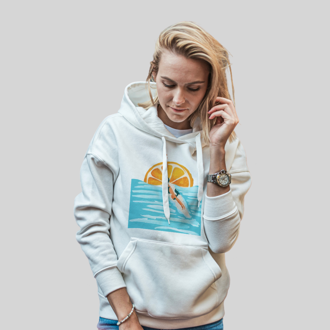 Magnolia Organic Hoodie Woman